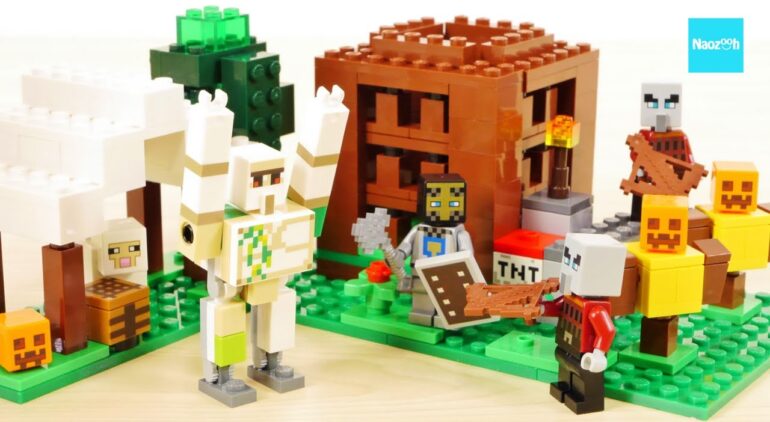 レゴ マインクラフト ピリジャー部隊 Lego Minecraft The Pillager Outpost Speed Build Review Youtubeマインクラフト情報局
