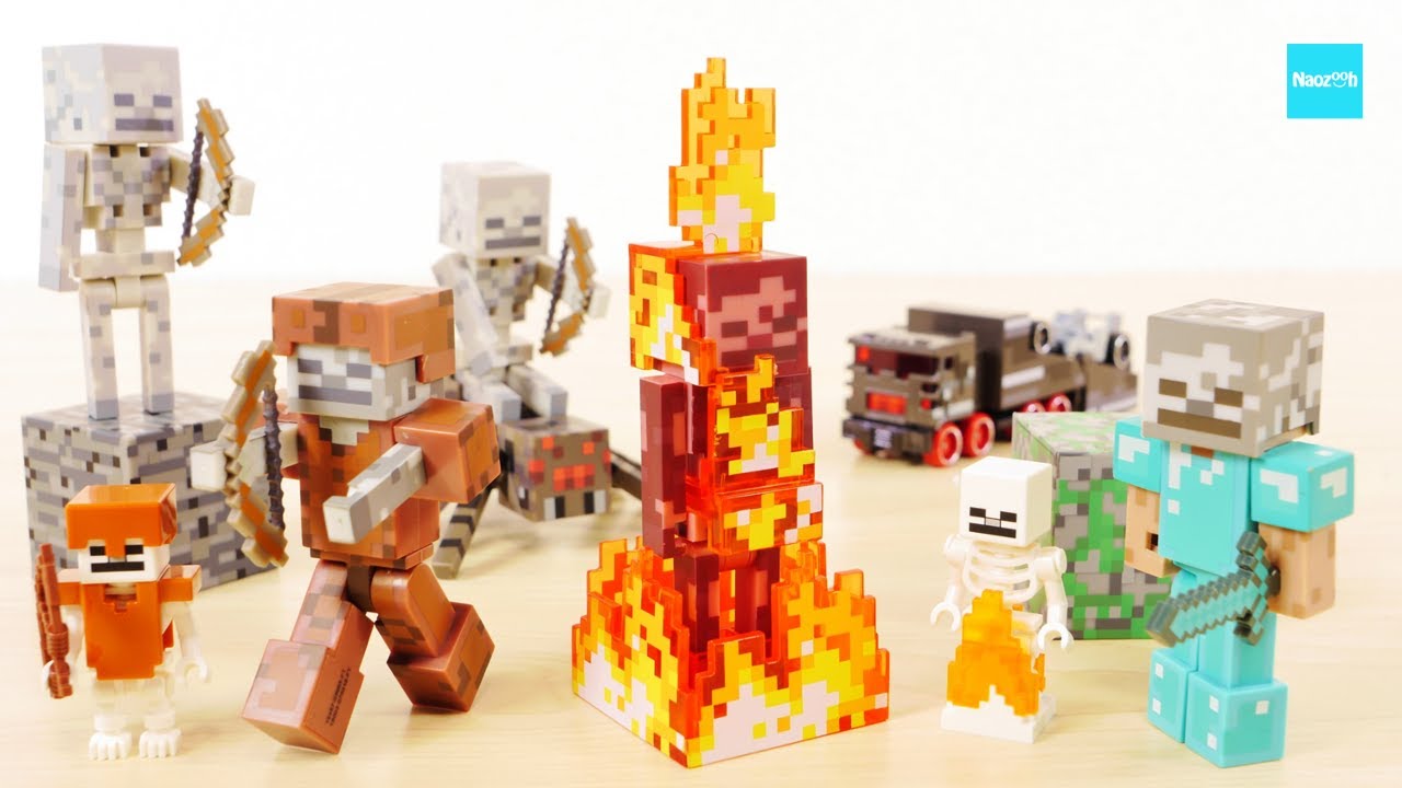 マインクラフト スケルトンたくさん アクションフィギュア レゴ ホットウィール Minecraft Figure Skeleton Set Hotweel And Lego Youtubeマインクラフト情報局