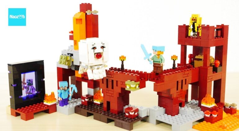 レゴ マインクラフト ネザー要塞 セット説明 4 51 Lego Minecraft The Nether Fortress Youtubeマインクラフト情報局