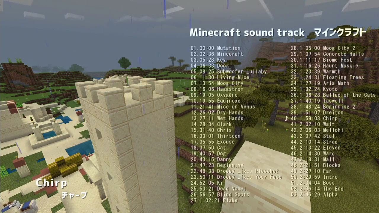 マインクラフト 癒しの映像と音が大きくならないminecraft Bgm Youtubeマインクラフト情報局