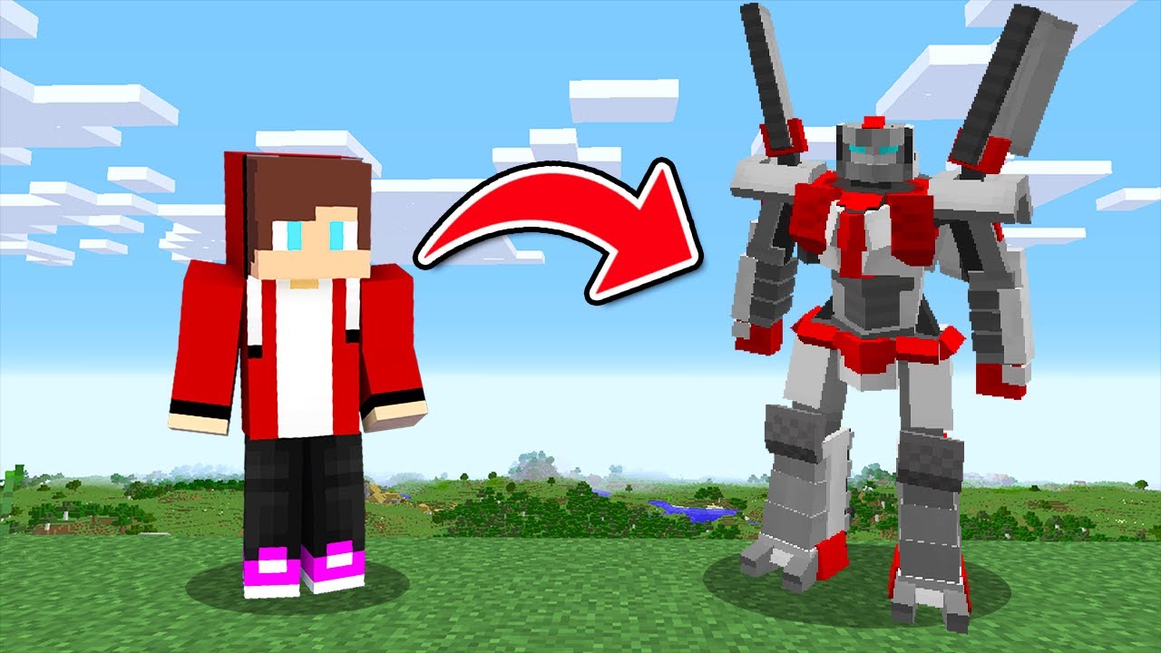 最強のロボットに変身しながら鬼と鬼ごっこした結果 まいくら マインクラフト Youtubeマインクラフト情報局