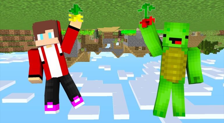 逆さまの世界で本気サバイバルをした結果 まいくら マインクラフト マイクラ Youtubeマインクラフト情報局