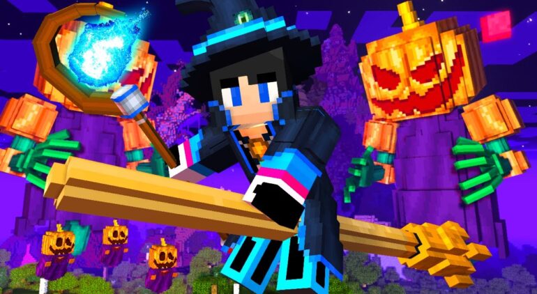 マイクラ 伝説の魔法使いになって最強ハロウィンのボスを倒す マインクラフト まいくら Youtubeマインクラフト情報局